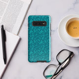Ovarian Cancer Awareness Ribbon Pattern Tough case for Samsung - The Awareness Store