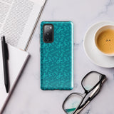 Ovarian Cancer Awareness Ribbon Pattern Tough case for Samsung - The Awareness Store