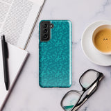 Ovarian Cancer Awareness Ribbon Pattern Tough case for Samsung - The Awareness Store