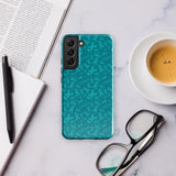 Ovarian Cancer Awareness Ribbon Pattern Tough case for Samsung - The Awareness Store