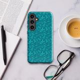 Ovarian Cancer Awareness Ribbon Pattern Tough case for Samsung - The Awareness Store