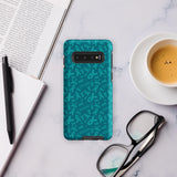 Ovarian Cancer Awareness Ribbon Pattern Tough case for Samsung - The Awareness Store