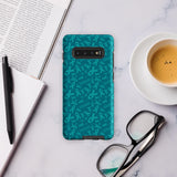 Ovarian Cancer Awareness Ribbon Pattern Tough case for Samsung - The Awareness Store