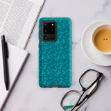 Ovarian Cancer Awareness Ribbon Pattern Tough case for Samsung - The Awareness Store