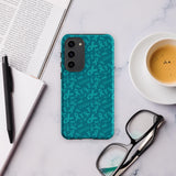 Ovarian Cancer Awareness Ribbon Pattern Tough case for Samsung - The Awareness Store