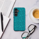 Ovarian Cancer Awareness Ribbon Pattern Tough case for Samsung - The Awareness Store