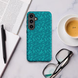 Ovarian Cancer Awareness Ribbon Pattern Tough case for Samsung - The Awareness Store
