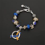 Down Syndrome Awareness Luxury Charm Bracelet