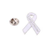 5 Pack Lung Cancer Awareness Pins