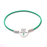 Organ Donor Awareness Heart Stretch Bracelet