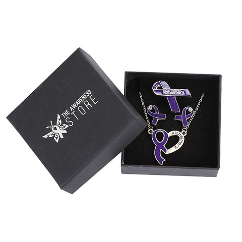 Alzheimer's Awareness Jewelry Set - The Awareness Store