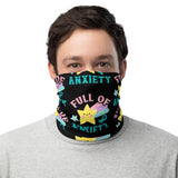 Anxiety Awareness Full Of Anxiety Face Mask / Neck Gaiter - The Awareness Store