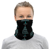 Anxiety Awareness Christmas Hope Face Mask / Neck Gaiter - The Awareness Store