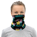 Anxiety Awareness Full Of Anxiety Face Mask / Neck Gaiter - The Awareness Store
