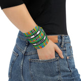 Autism Awareness Tartan Pattern Face Mask / Neck Gaiter - The Awareness Store