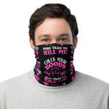 Breast Cancer Awareness Check Your Boobs Face Mask / Neck Gaiter