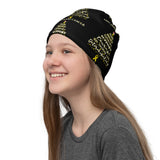 Childhood Cancer Awareness Christmas Hope Face Mask / Neck Gaiter - The Awareness Store