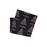 Cystic Fibrosis Awareness Christmas Hope Face Mask / Neck Gaiter - The Awareness Store