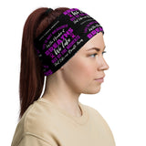 Cystic Fibrosis Awareness Moments That Take Your Breath Away Face Mask / Neck Gaiter - The Awareness Store
