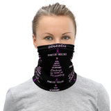 Domestic Violence Awareness Christmas Hope Face Mask / Neck Gaiter