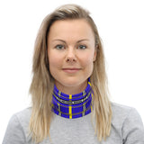 Down Syndrome Awareness Tartan Pattern Face Mask / Neck Gaiter - The Awareness Store