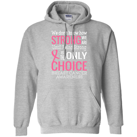 How strong we are! Breast Cancer Awareness Hoodie - The Awareness Store
