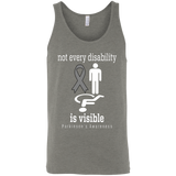 Not every disability is visible! Parkinson’s Awareness Tank Top