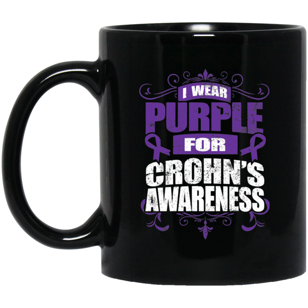 I Wear Purple for Crohn's Awareness! Mug