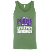 I Wear Purple for Epilepsy Awareness! Tank Top