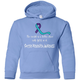 The world is a better place with you in it! Suicide Prevention Awareness KIDS Hoodie