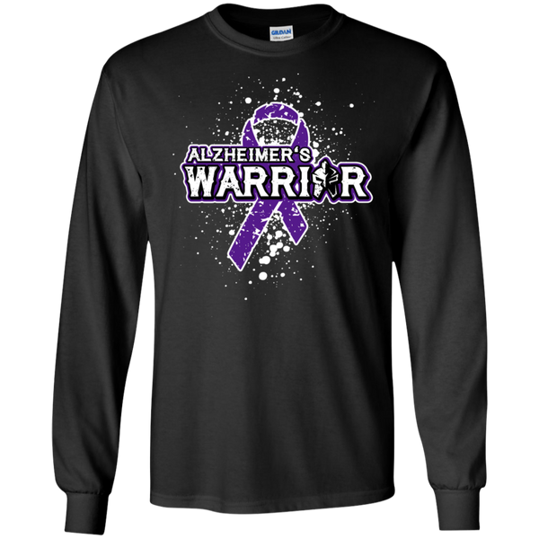Alzheimer's Warrior! Long Sleeve T-Shirt