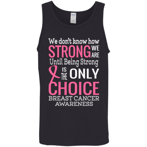 How strong we are! Breast Cancer Awareness Tank Top - The Awareness Store