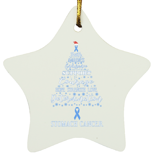 Stomach Cancer Awareness Star Decoration - The Awareness Store