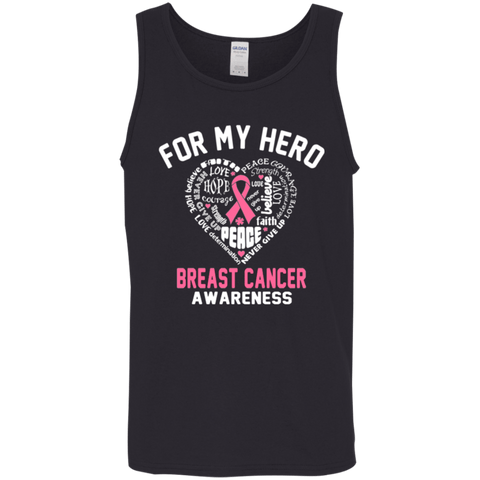 For My Hero! Breast Cancer Awareness Tank Top - The Awareness Store