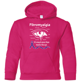 More than meets the Eye! Fibromyalgia Awareness KIDS Hoodie