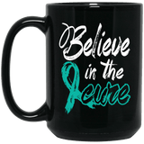 Believe in the Cure Ovarian cancer Awareness Mug