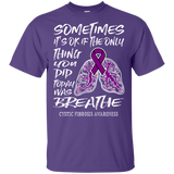 Breathe! Cystic Fibrosis Awareness KIDS t-shirt