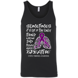 Breathe! Cystic Fibrosis Awareness Tank Top