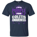 I Wear Purple for Colitis Awareness! T-shirt