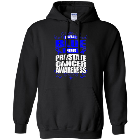I Wear Blue for Prostate Cancer Awareness! Hoodie - The Awareness Store