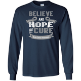 Believe & Hope For A Cure- Brain Cancer Awareness Long sleeve collection