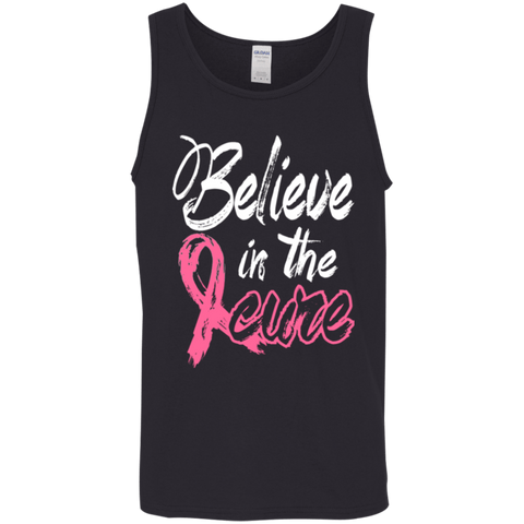 Believe in the cure - Breast Cancer Awareness Tank Top - The Awareness Store