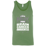 I Wear Gray for Brain Cancer Awareness! Tank Top