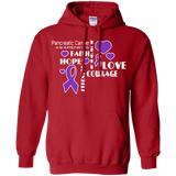 Faith Hope Love...Pancreatic Cancer Awareness Hoodie