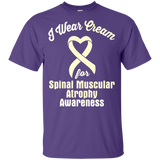 I Wear Cream! Spinal Muscular Atrophy Awareness KIDS t-shirt