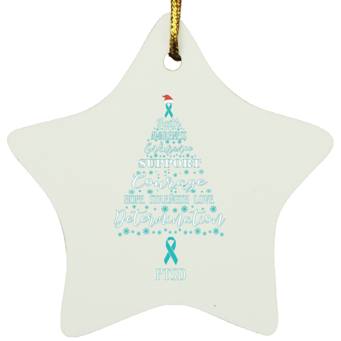 PTSD Awareness Star Decoration - The Awareness Store