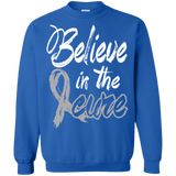 Believe in the cure! Brain Cancer Awareness Long Sleeve Collection