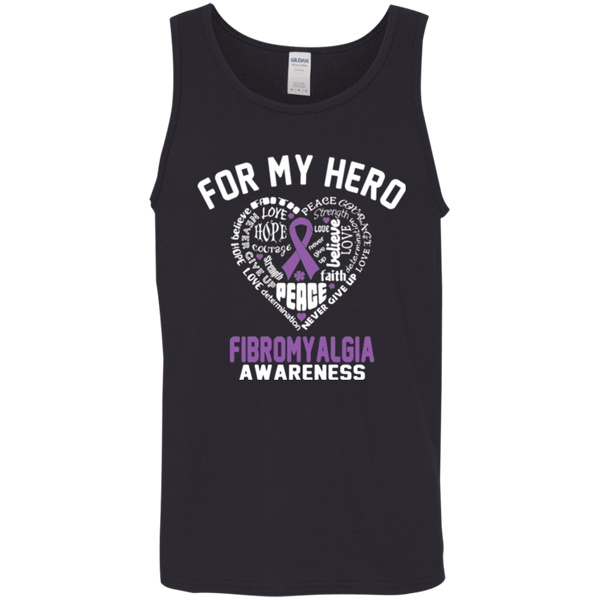 For My Hero...Fibromyalgia Awareness Tank Top