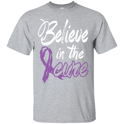 Believe in the cure Fibromyalgia  Awareness T-Shirt