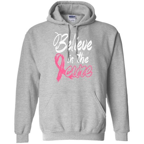 Believe in the cure - Breast Cancer Awareness Hoodie - The Awareness Store